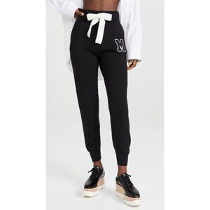 Monse Black Merino Wool Knit Joggers NWOT